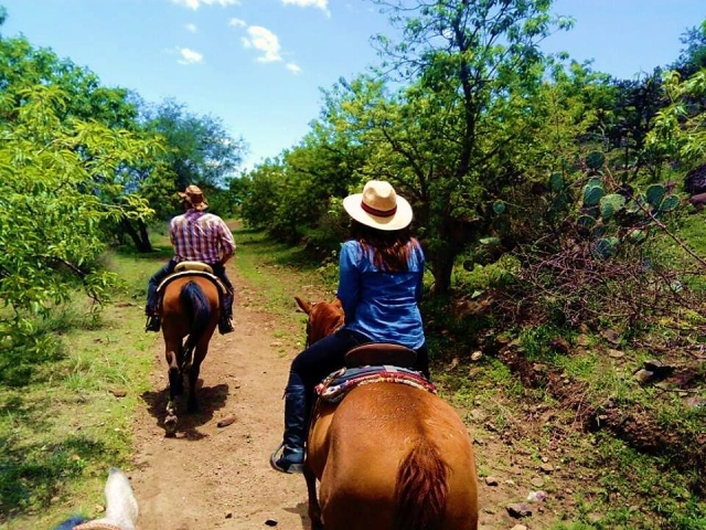 Disfrutando del recorrido