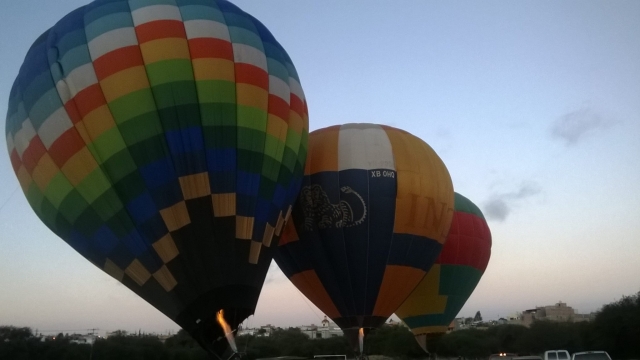 Globos listos para volar en san miguel