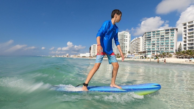 Aprendiendo a surfear