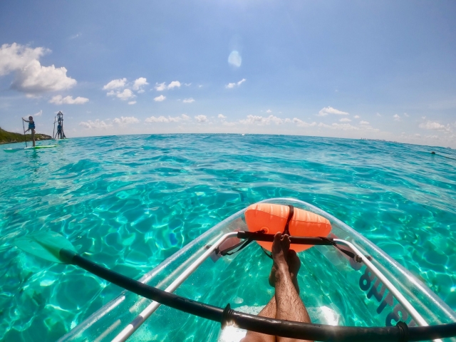 Paseando en kayak