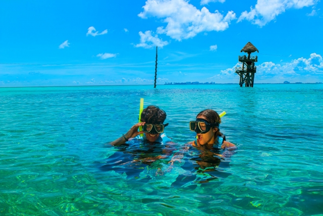 Snorkeling en el caribe