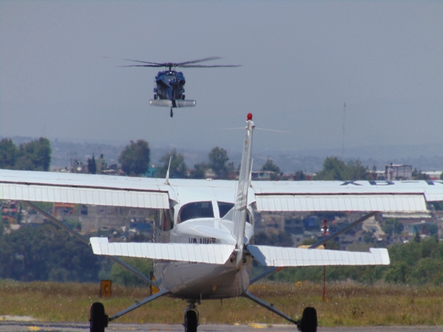 Despegando del aeródromo