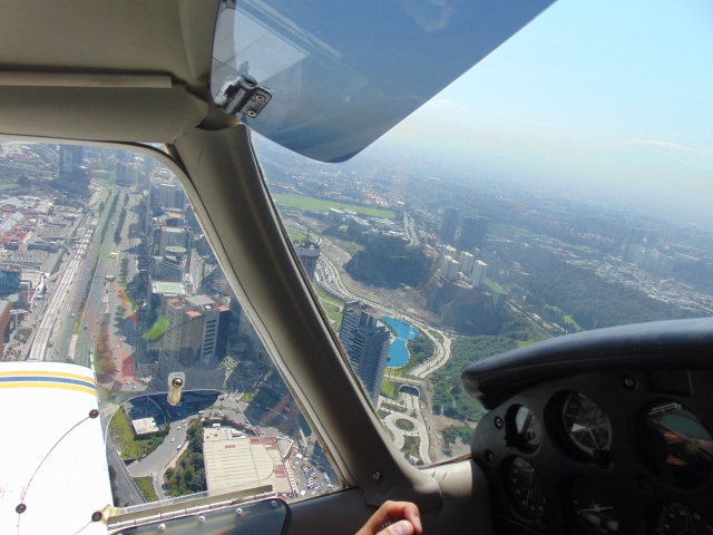 Vistas en el vuelo