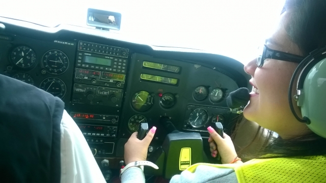 Controlando la avioneta