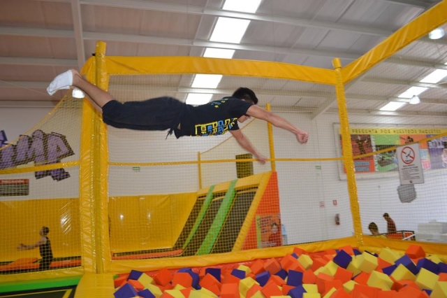 parque de trampolineres