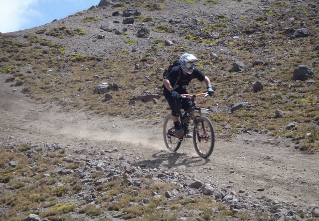 rutas en la montaña