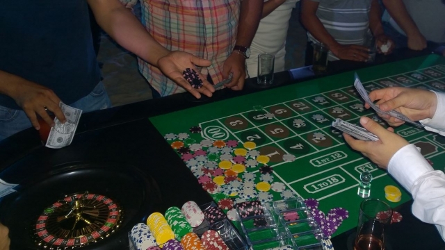 Jugando ruleta