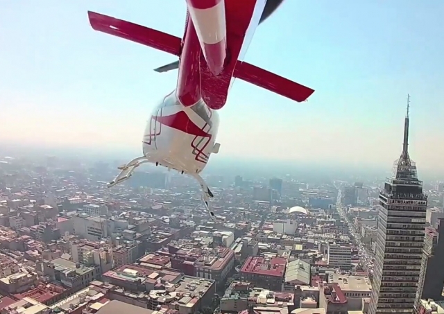 Vuelo sobre el df