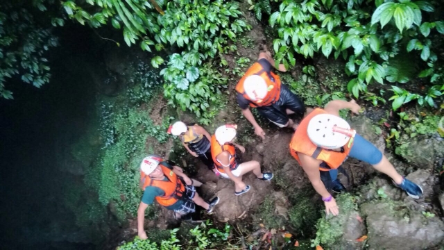 Salida de  la cuevas 