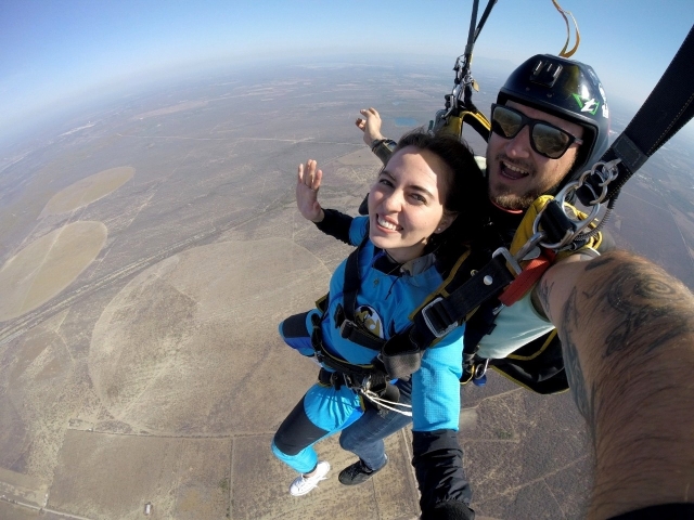Salta de un avión