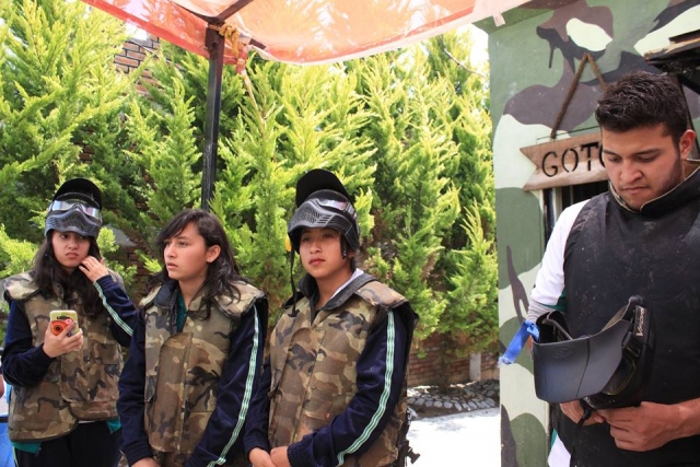 diviertete con paintball