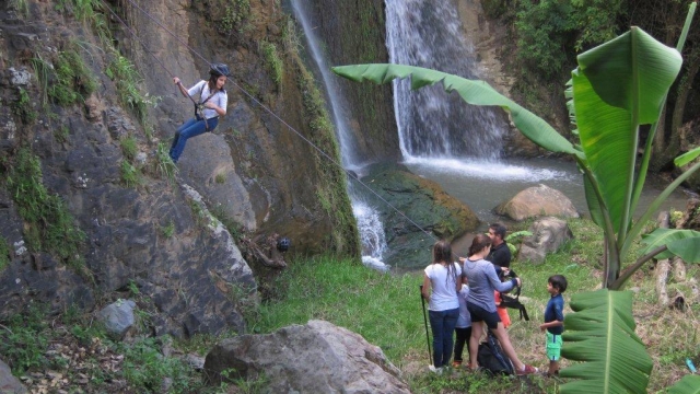 En enchufe con la naturaleza 