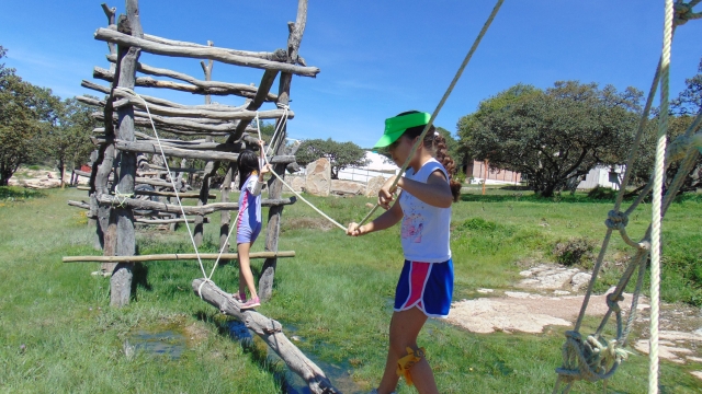 Destreza parque de aventuras