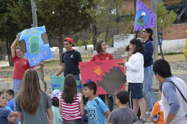 taller al aire libre