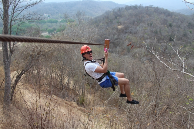 Volando sobre la barranca