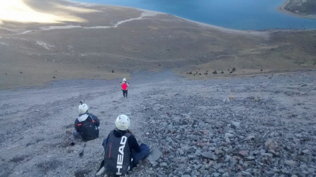 Disfrutando del paisaje 