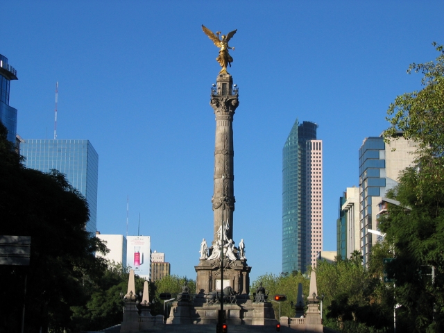 Vuelo en helicoptero por el angel de la independencia 