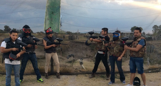 Equipos de paintball 