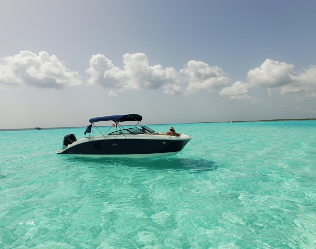 Navegando por la isla