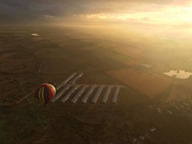 Vuela en globo sobre Querétaro