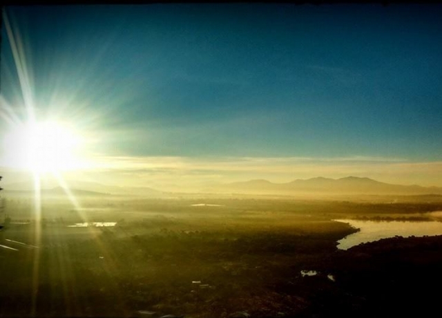amanecer en globo amanecer en globo