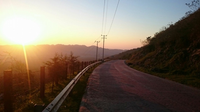 Puesta del sol 