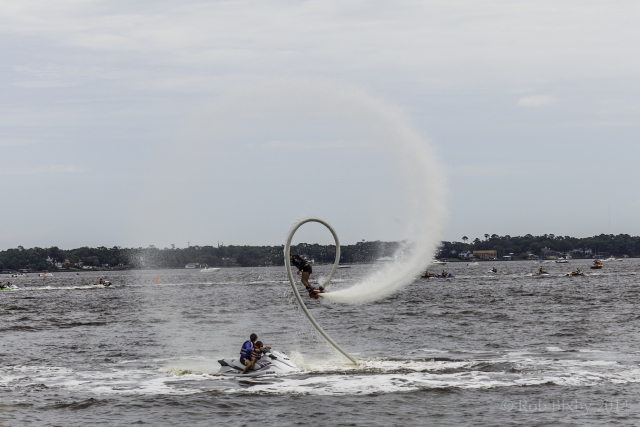 Divertidos en el flyboard