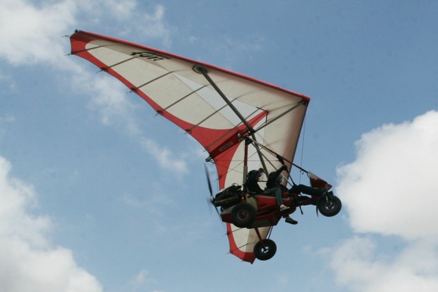 Comenzando el vuelo en ultraligero
