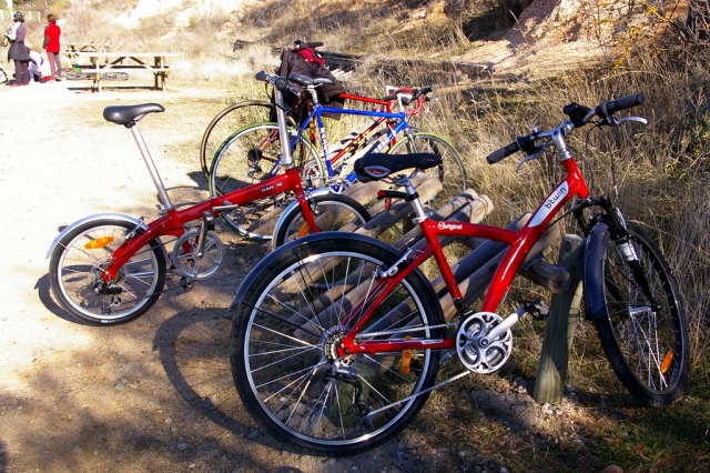 Pasos en bicicleta