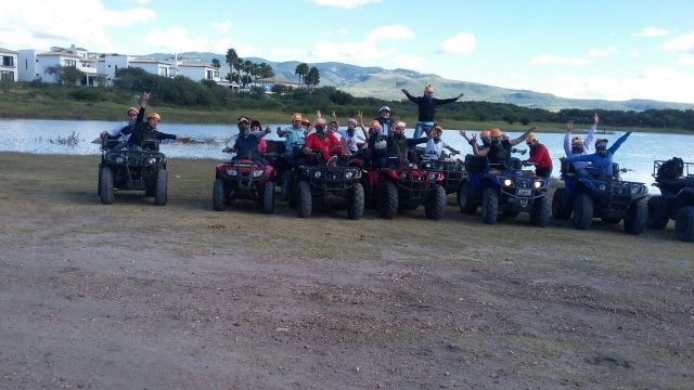 Aventura de quad en grupo