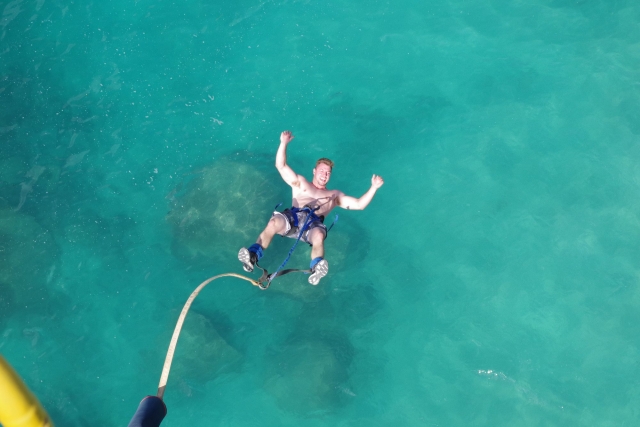 Disfrutando del salto