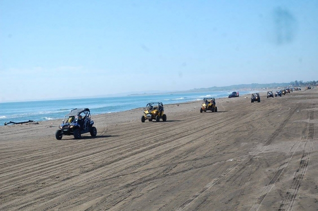 Recorriendo el golfo de mexico en cuatrimoto