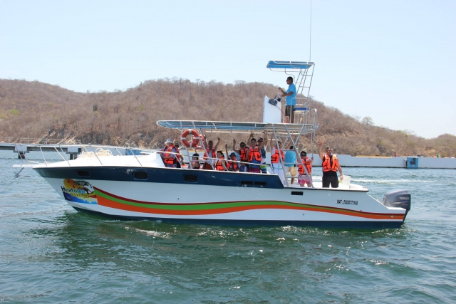 Paseo en bote por huatulco