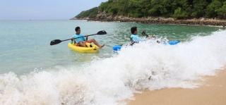 Kayak y snorkel en las bahías de Huatulco