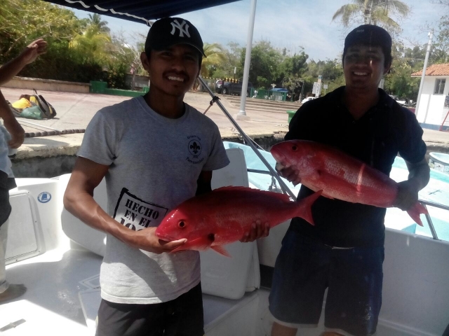 Pescando en el pacífico