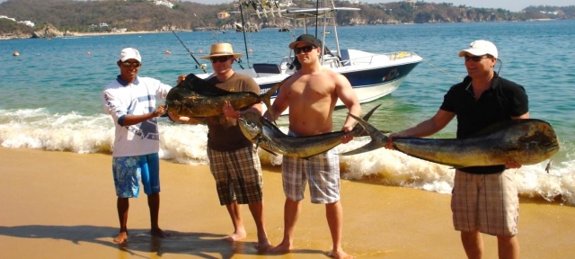 Dia de pesca en huatulco 