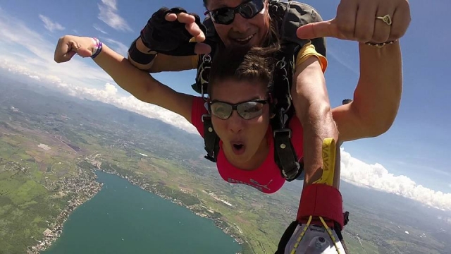 Salto con monitor 