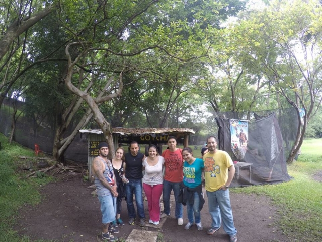 Llegamos al paintball