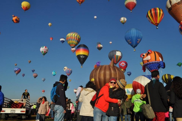 Vive el festival del globo