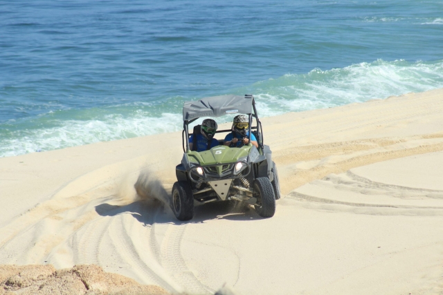 Recorrido por la playa 