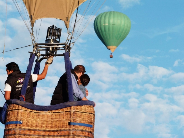 Vuelo en globo en pareja