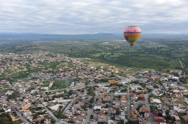 Ven a volar en globo a Guanajuato