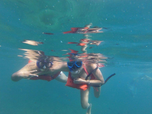 Realiza snorkel