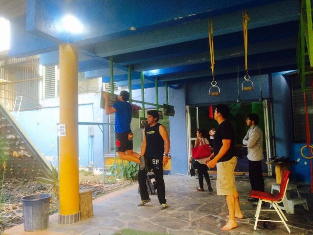 Aparatos de entrenamiento