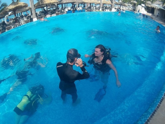 Sesión de piscina 
