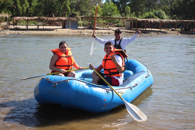 Listos para remar en rio