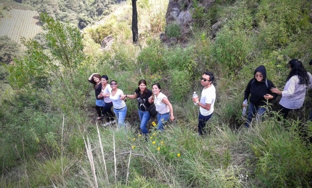 Recorrido por los senderos del corredor biológico