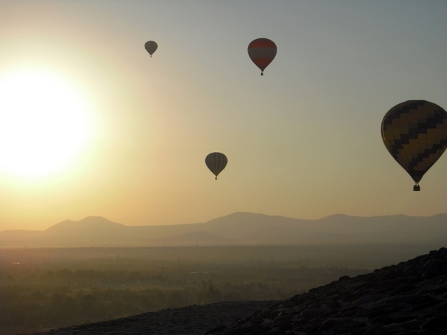 Vuelo Teotihuacán
