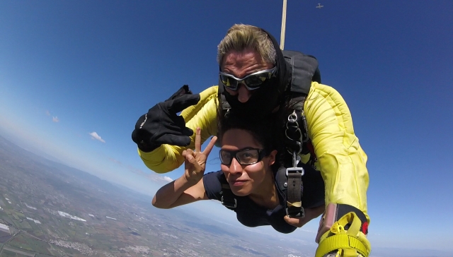 Paracaidismo en Celaya