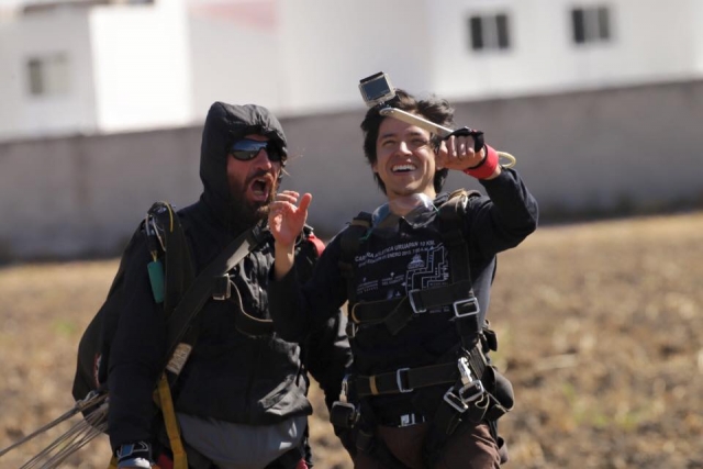 Salto con foto y video 